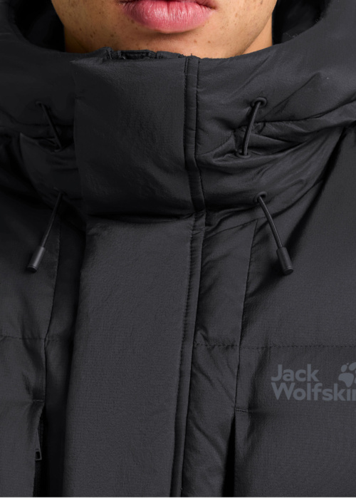 Jack Wolfskin pūkinis paltas