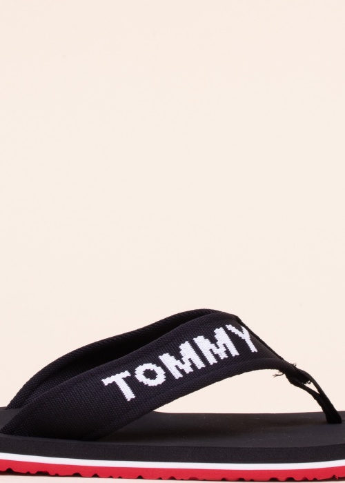 Tommy Jeans šlepetės per pirštą