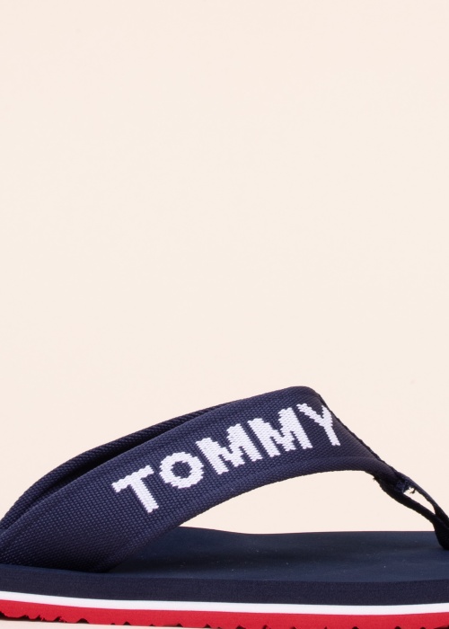 Tommy Jeans šlepetės per pirštą