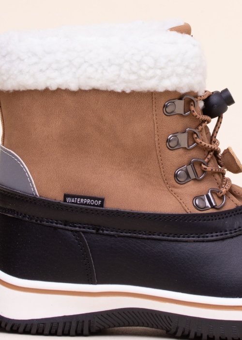 Orango žieminiai batai