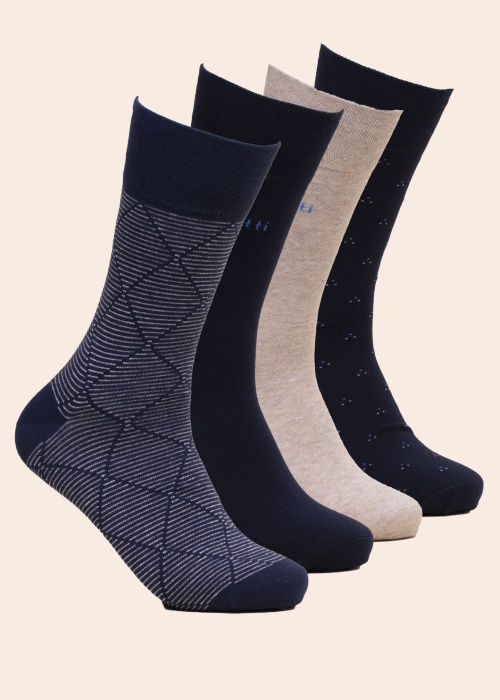 Bugatti kojines 4 poros dovanų dėžutėje