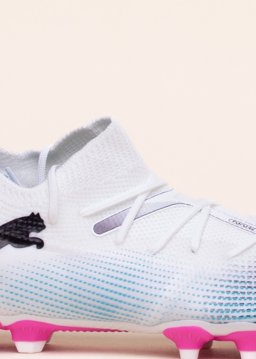 Puma futbolo bateliai kietai natūralios Future 7 Match FG