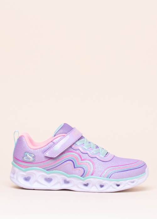 Skechers blyksintys laisvalaikio batai Heart Lights