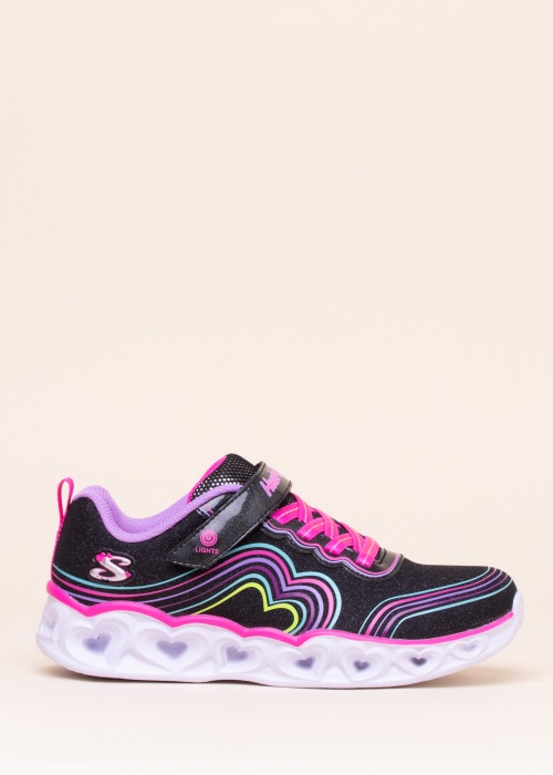 Skechers blyksintys laisvalaikio batai Heart Lights