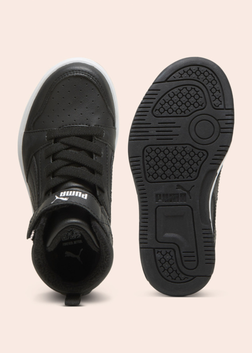 Puma šilti pamušalu laisvalaikio batai Rebound V6 Mid Wtr