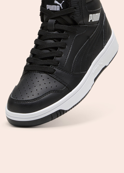 Puma šilti pamušalu laisvalaikio batai Rebound V6 Mid Wtr