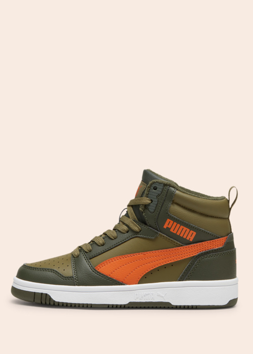 Puma šilti pamušalu laisvalaikio batai Rebound V6 Mid Wtr