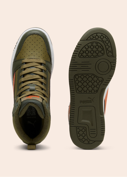 Puma šilti pamušalu laisvalaikio batai Rebound V6 Mid Wtr