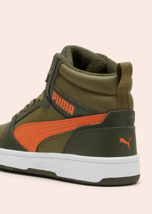 Puma šilti pamušalu laisvalaikio batai Rebound V6 Mid Wtr