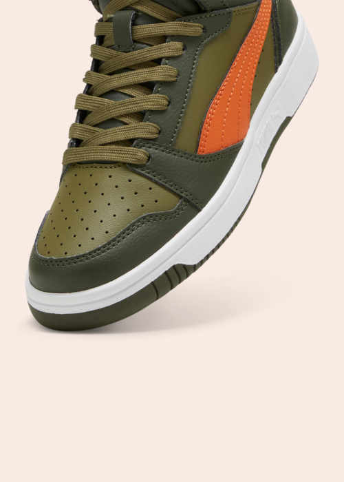 Puma šilti pamušalu laisvalaikio batai Rebound V6 Mid Wtr