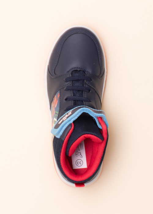 Leomil šviečiantys sportbačiai Spiderman