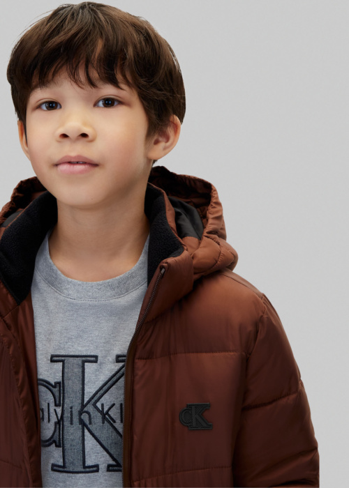 Calvin Klein dygsniuota žiemine striuke Essential