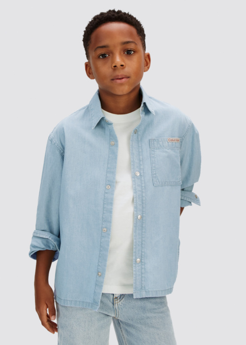 Calvin Klein palaidinė Chambray Ls Woven