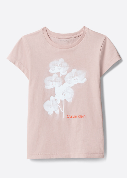 Calvin Klein marškinėliai Flower Slim