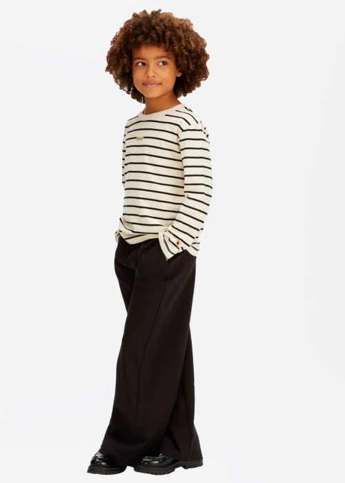 Calvin Klein kelnės Logotipas Tape Wide Leg Punto