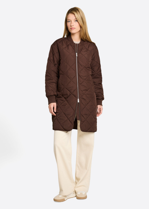 Tom Tailor dygsniuotas pavasario–rudens paltas