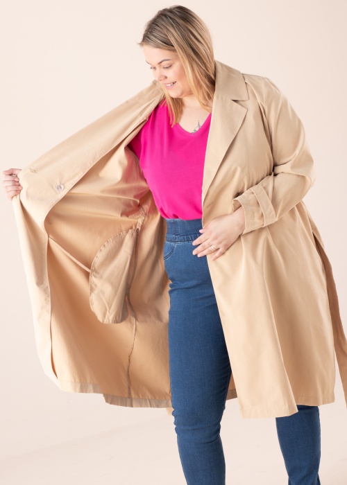 Vila Evoked pavasario-rudens paltas Julian