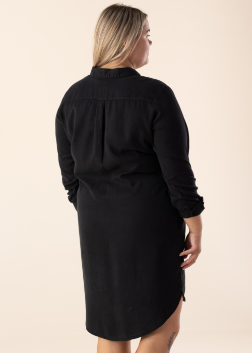 Vero Moda Curve džinsinė suknelė Sigga Ls Short Dress Mix Ga Cur