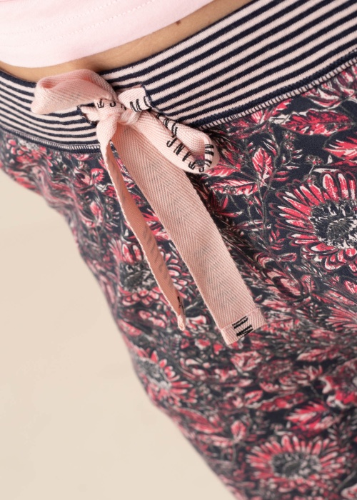 Mustang kelnės Indigo Flowers