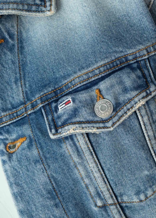 Tommy Jeans džinsinis švarkas Mom Cls