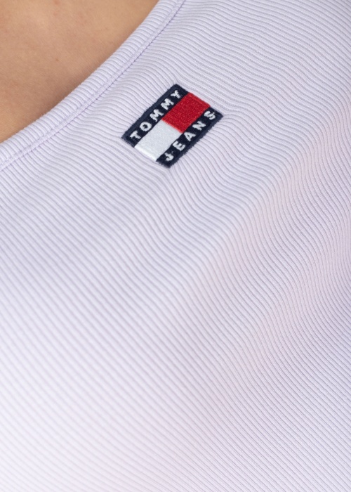 Tommy Jeans viršutiniai marškinėliai Badge