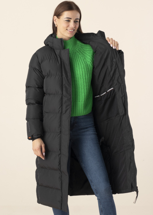 SuperDry žieminis paltas Longline Sports