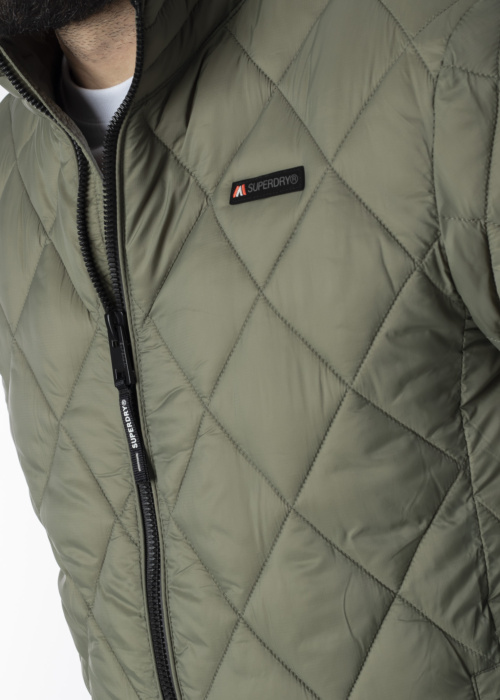 SuperDry pavasario-rudens striukė Diamond Quilt Fuji Lite