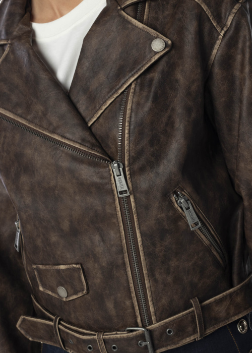 Guess dirbtinė odos striukė Charlene