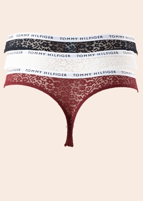 Tommy Hilfiger stringai 3 poros