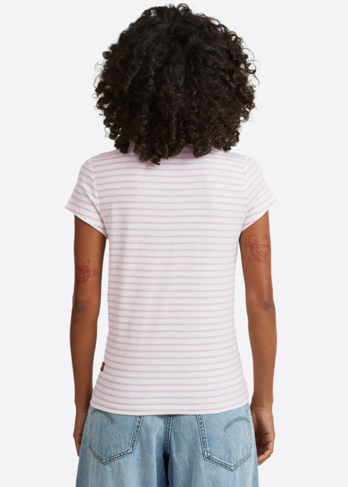 G-Star marškinėliai Stripe Eyben Slim