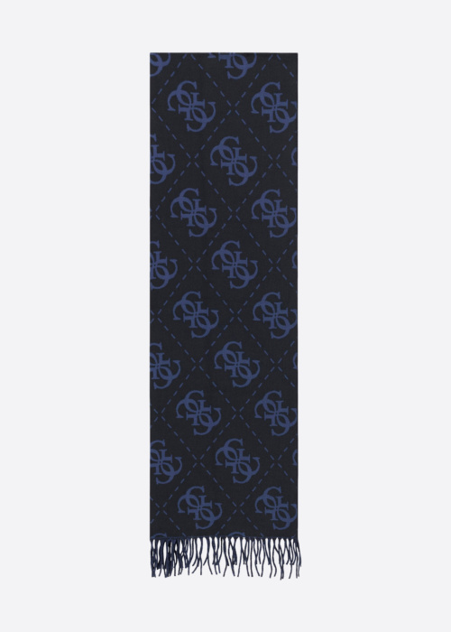Guess žieminis šalikas Boston Jacquard