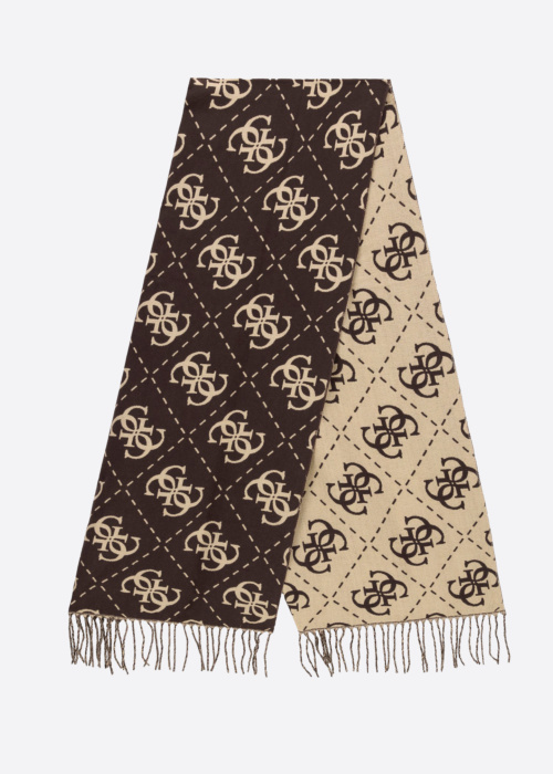 Guess žieminis šalikas Boston Jacquard