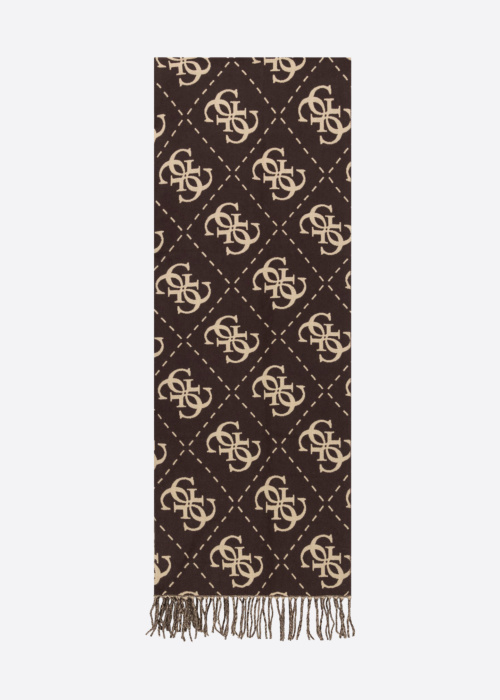Guess žieminis šalikas Boston Jacquard