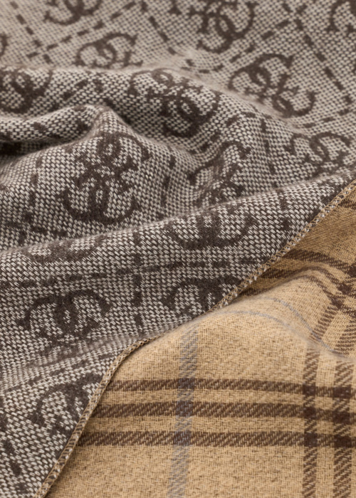 Guess žieminis šalikas Milano Jacquard