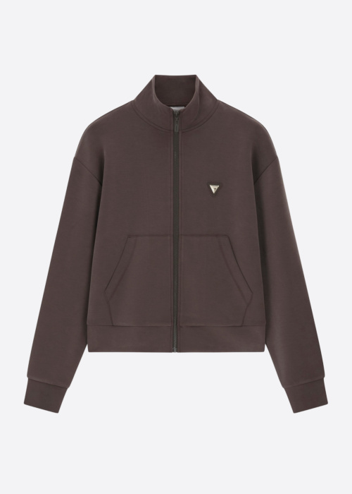 Guess džemperis Olympe High Neck Full Zip
