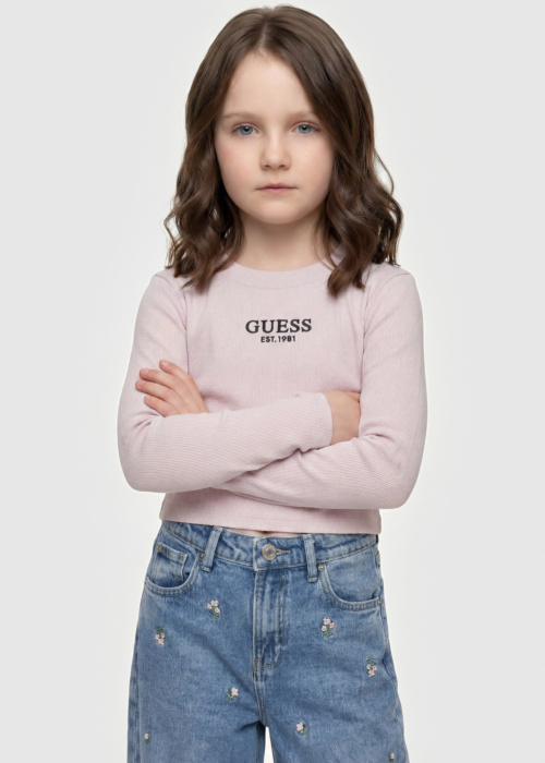 Guess marškinėliai Stretch Rib