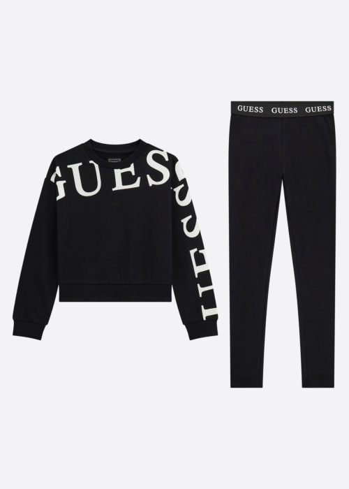 Guess sporto komplektas French Terry & Mid Organic Cotton