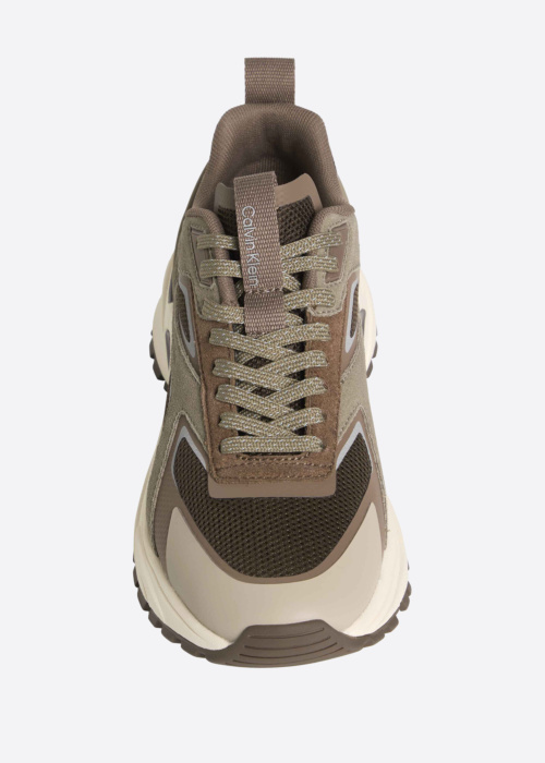 Calvin Klein laisvalaikio bateliai Hike Runner Ck Stripe Refl Su
