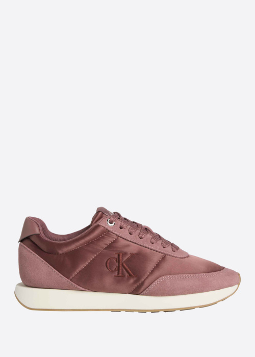Calvin Klein laisvalaikio bateliai Retro Runner Laceup Satin Mix