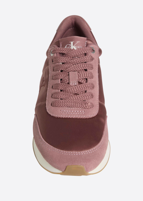 Calvin Klein laisvalaikio bateliai Retro Runner Laceup Satin Mix
