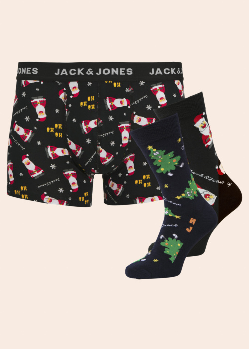 Jack & Jones šortukai ir kojinės dovanų dėžutėje