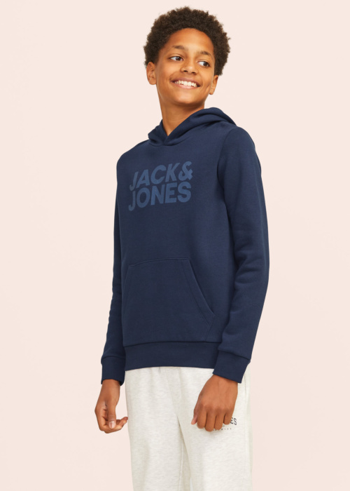 Jack & Jones džemperis Corp Logotipas Sweat Hood Jnr