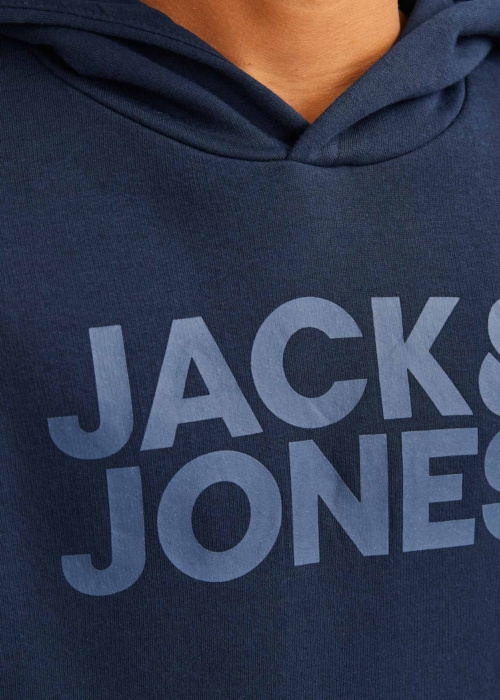 Jack & Jones džemperis Corp Logotipas Sweat Hood Jnr