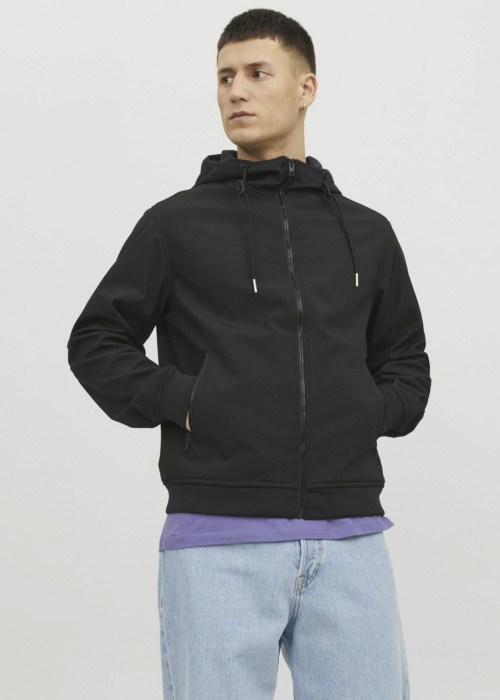 Jack & Jones pavasario-rudens sportinė striukė Basic Softshell Hood