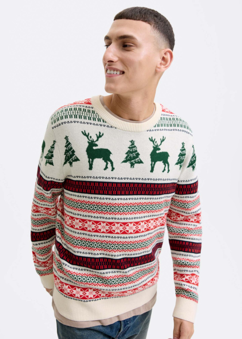 Jack & Jones megztinis Xmas Noel