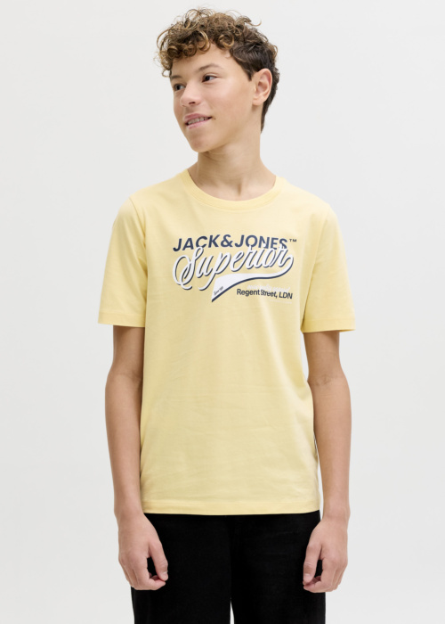Jack & Jones marškinėliai Logotipas Tee Ss O-neck 2 Col Sn Jnr