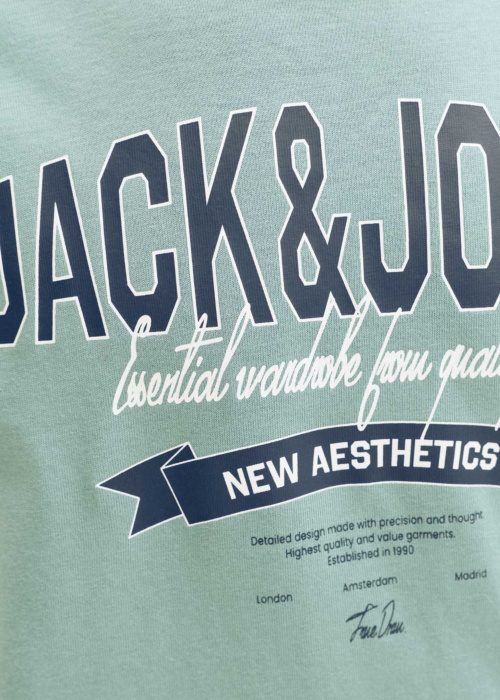 Jack & Jones marškinėliai Logotipas Tee Ss O-neck 2 Col Sn Jnr