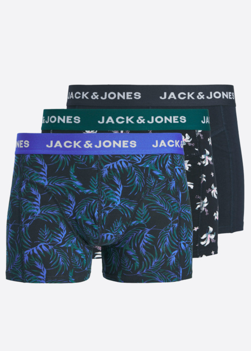 Jack & Jones kelnaitės Todd flower 3 pack sn