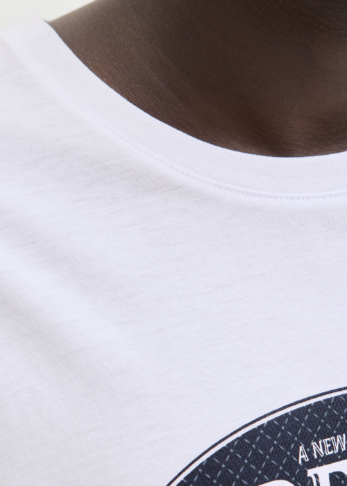 Jack & Jones marškinėliai Dover Denim Tee Ss O-neck Sn