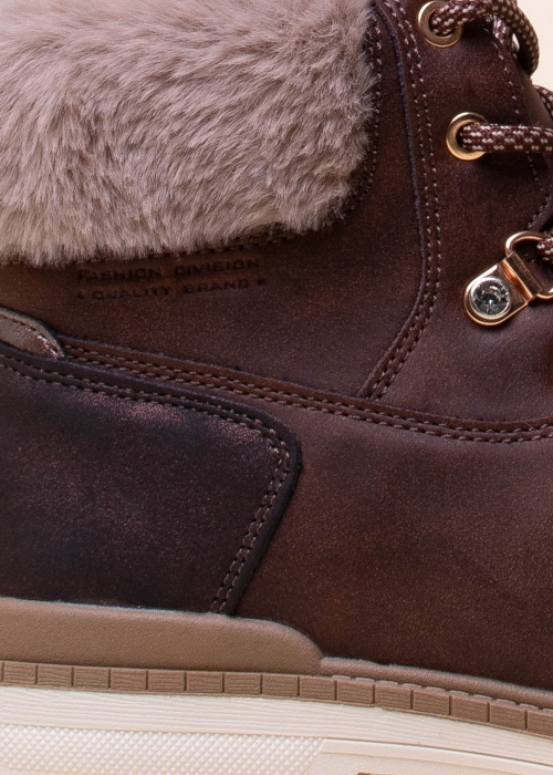 Orango žieminiai batai